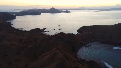 Padar Island Stock Footage 83919299