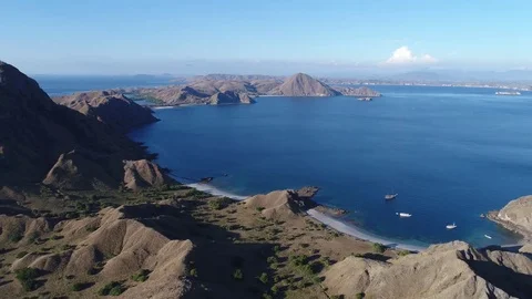Padar Island Stock Footage 83923755