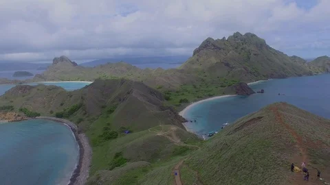 Padar Island Vídeos de archivo 92094784
