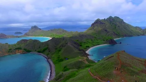 Padar island Stock Footage 142767057