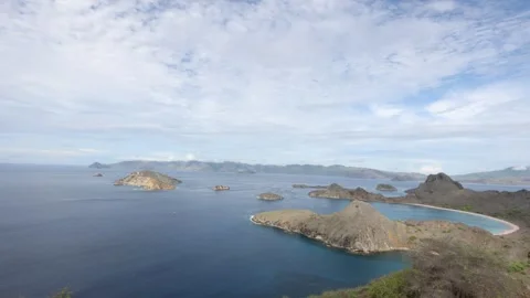 Padar island Stock Footage 296353790