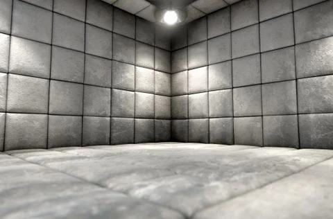 Padded Cell Dirty Stock Illustration