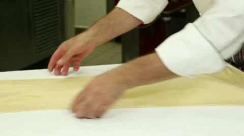 Padding Dough Stock Footage 33193900