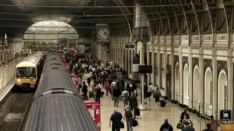 Paddington Station Stock Footage 22153698