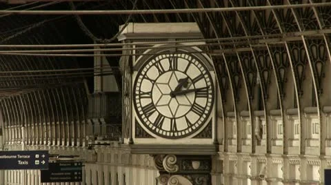 Paddington Station Stock Footage 22153709