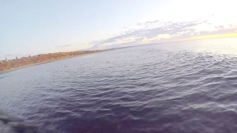 Paddle boarding Stock Footage 77497104