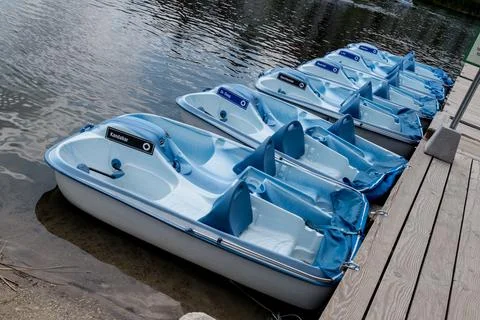Paddle boat Stock Photos