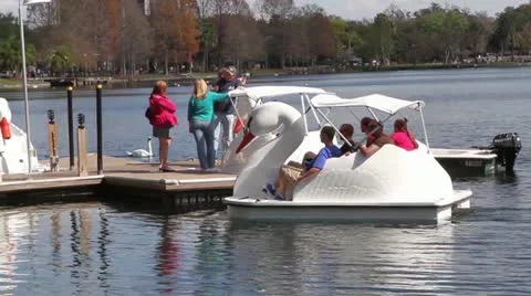 Paddle boating Video stock 21880741