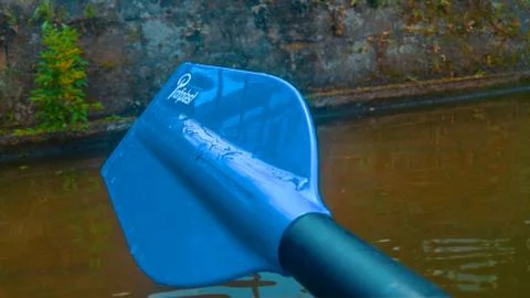 Paddle of a canoe Stock Photos