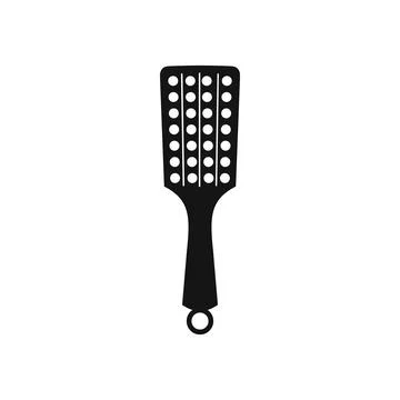 Paddle icon, simple style Stock Illustration