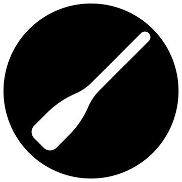 Paddle icon vector Stock Illustration