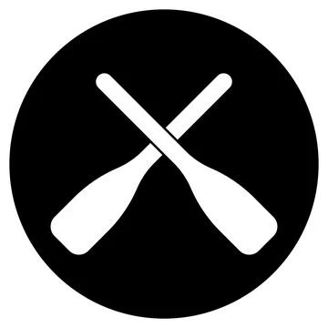 Paddle icon vector Stock Illustration