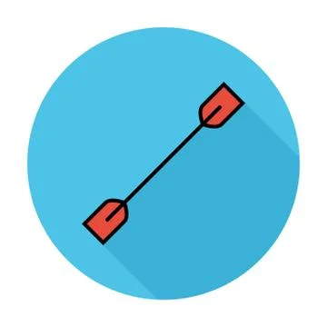 Paddle Stock Illustration