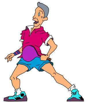 Paddle Stock Illustration