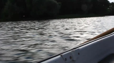 Paddle in motion 1 Video stock 25006373