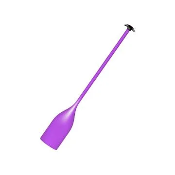 Paddle in purple design Stock Illustration