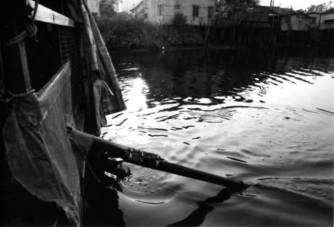 Paddle ripples Stockfoto's