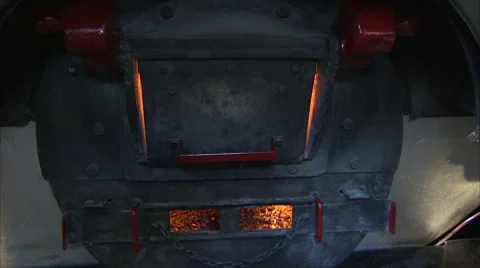 Paddle Steamer Furnace Video stock 8825853