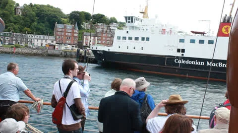 Paddle steamer Waverley (13), on board Stock Footage 25944401