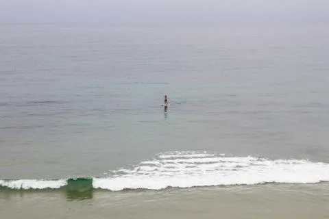 Paddle surf 库存照片
