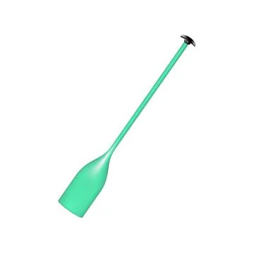 Paddle in turquoise design Stock Illustration