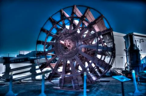 Paddle Wheel Stockfoto's