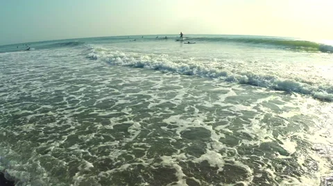 Paddleboard Aerial Shot Stock-Footage 58418705