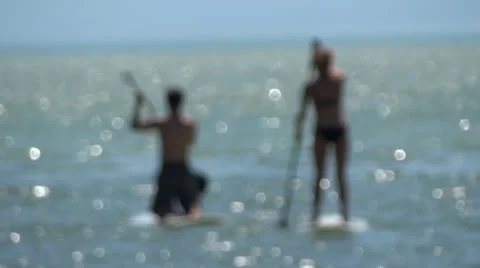 Paddleboard Couple 스톡 동영상 11288440