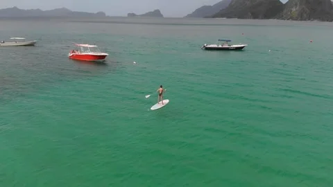 Paddleboard Stock Footage 141594552