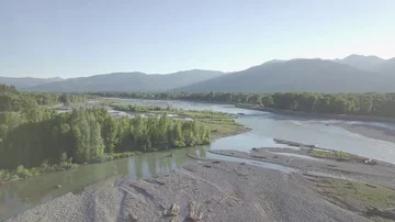Paddling aboard a Hammocraft down a River VI Stock Footage 85625921