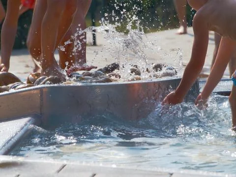 Paddling Pool Stock Photos