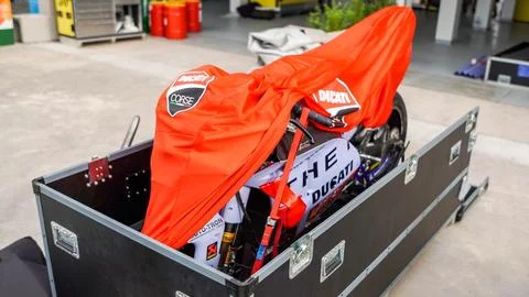 Paddock Ducati Gresini Racing MotoGP Stock Photos