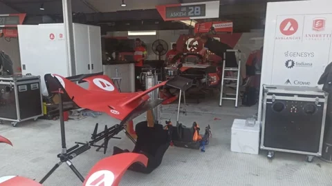 PADDOCK OF FORMULA E IN JAKARTA, INDONESIA Stock Footage 212675233