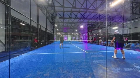 Padel Stock Footage 322998217
