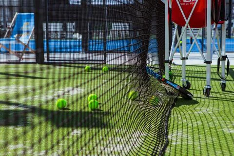 Padel Net Stock Photos