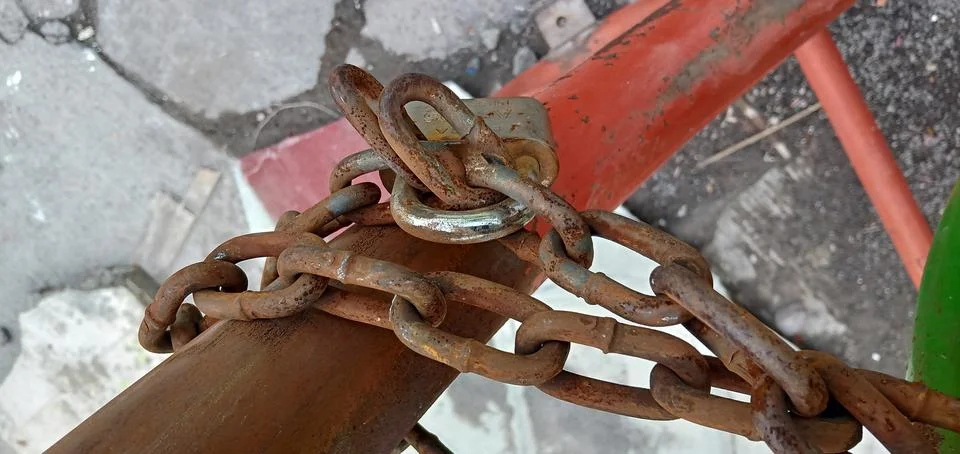 The Padlock Chain Stock Photos