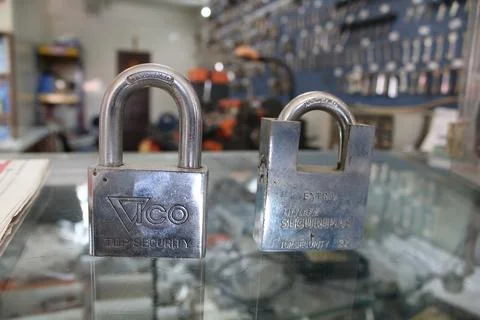 Padlock – Close-up Shot Stock-Fotos