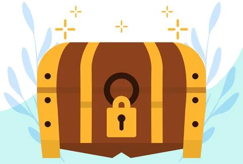 Padlock Concept Illustration Stock Illustration