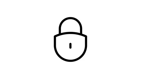 Padlock Vídeo Stock 342693834