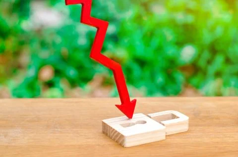 Padlock hit by a red arrow. Attack on personal data, theft of secrets. The de 스톡 사진