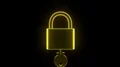 Padlock hologram unlock lock key security safety protection hack password 4k 4k or 4k+ Resolution