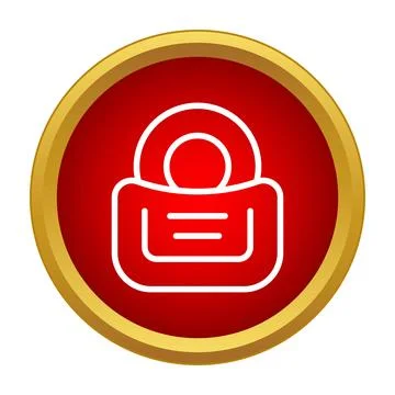 Padlock icon concept for data security Stock Illustration