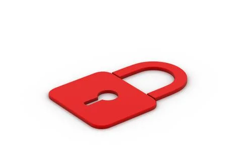 Padlock icon Free Stock Illustration