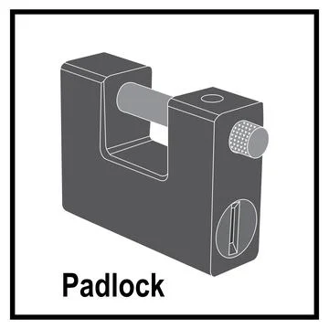 Padlock icon 스톡 일러스트