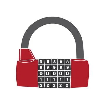 Padlock icon Stock Illustration