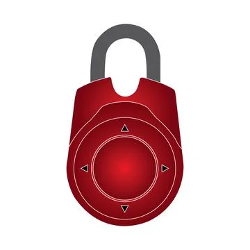 Padlock icon Stock Illustration
