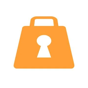 Padlock icon. Security and lock icon. Vector. 库存插图