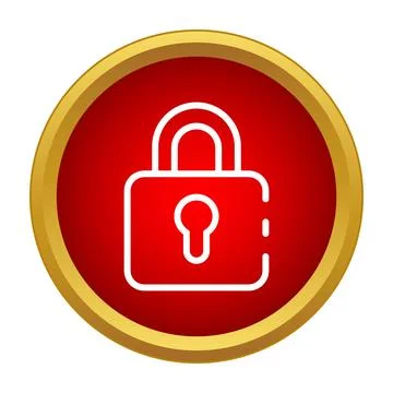 Padlock icon symbolizing security and digital privacy イラスト素材