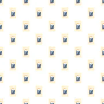 Padlock icons forming a seamless security pattern Stock Illustration