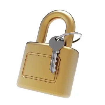 Padlock Stock Illustration